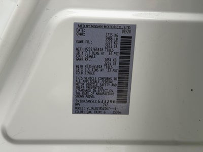 2020 Nissan Pathfinder FWD S