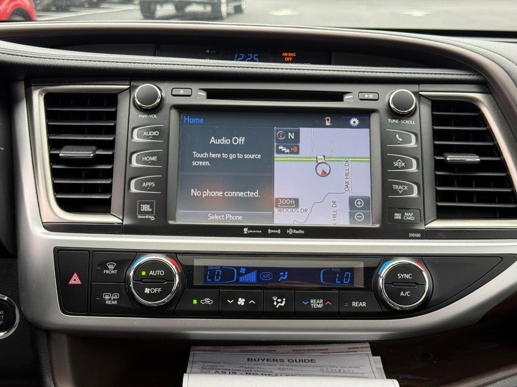 2016 Toyota Highlander AWD 4dr V6 Limited (Natl)