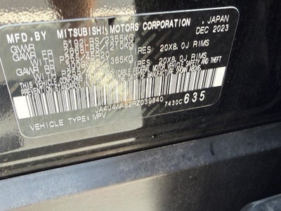 2024 Mitsubishi Outlander SEL S-AWC