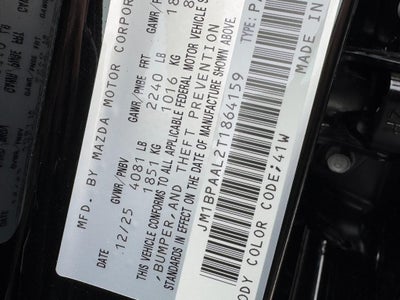 2026 Mazda Mazda3 Sedan 2.5 S