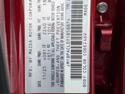 2026 Mazda Mazda3 Sedan 2.5 S Preferred