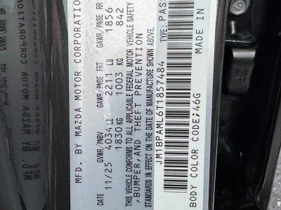 2026 Mazda Mazda3 Hatchback 2.5 S Premium