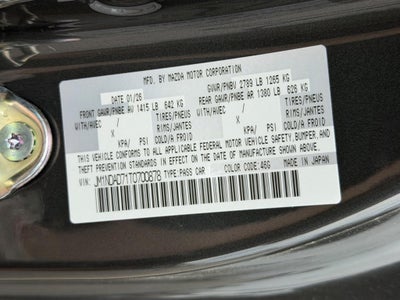 2026 Mazda Mazda MX-5 Miata Grand Touring