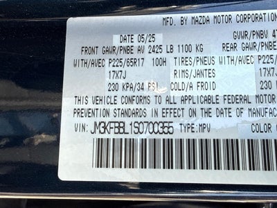 2025 Mazda Mazda CX-5 2.5 S Select Package AWD