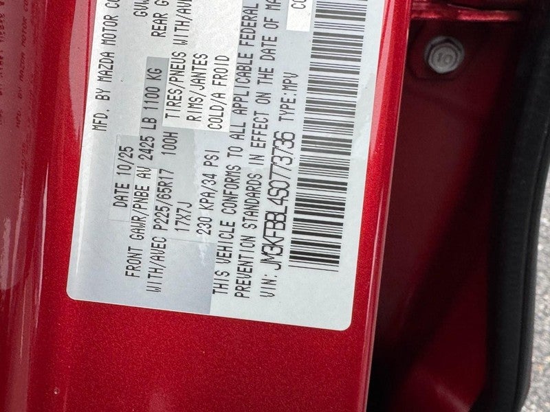 2025 Mazda Mazda CX-5 2.5 S Select AWD