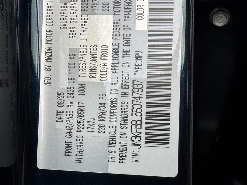 2025 Mazda Mazda CX-5 2.5 S Select AWD