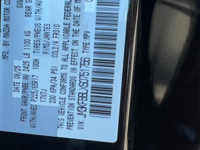 2025 Mazda Mazda CX-5 2.5 S Select AWD