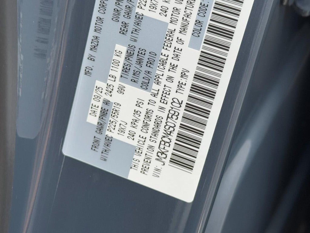 2025 Mazda Mazda CX-5 2.5 S Carbon Edition AWD