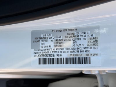 2025 Mazda Mazda CX-5 2.5 S Premium Plus Package AWD