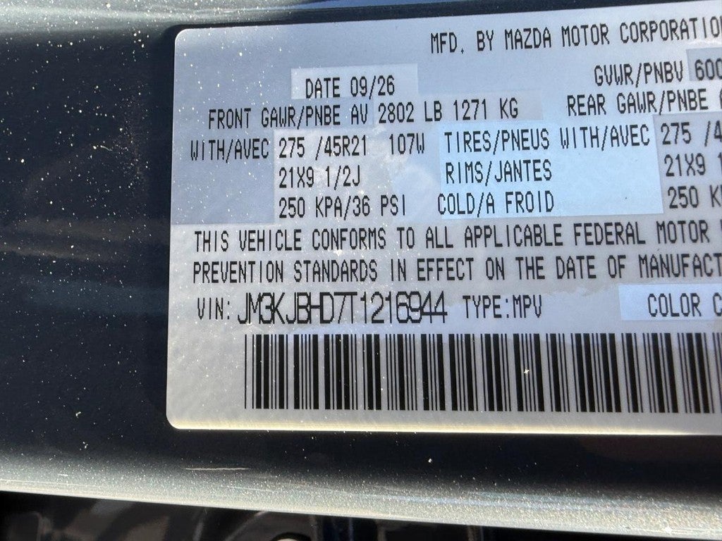 2026 Mazda Mazda CX-70 3.3 Turbo Preferred AWD