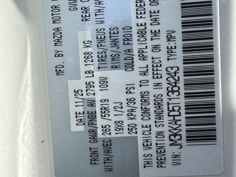 2026 Mazda Mazda CX-90 3.3 Turbo Select AWD