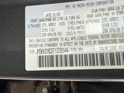 2026 Mazda Mazda CX-90 3.3 Turbo Premium Sport AWD