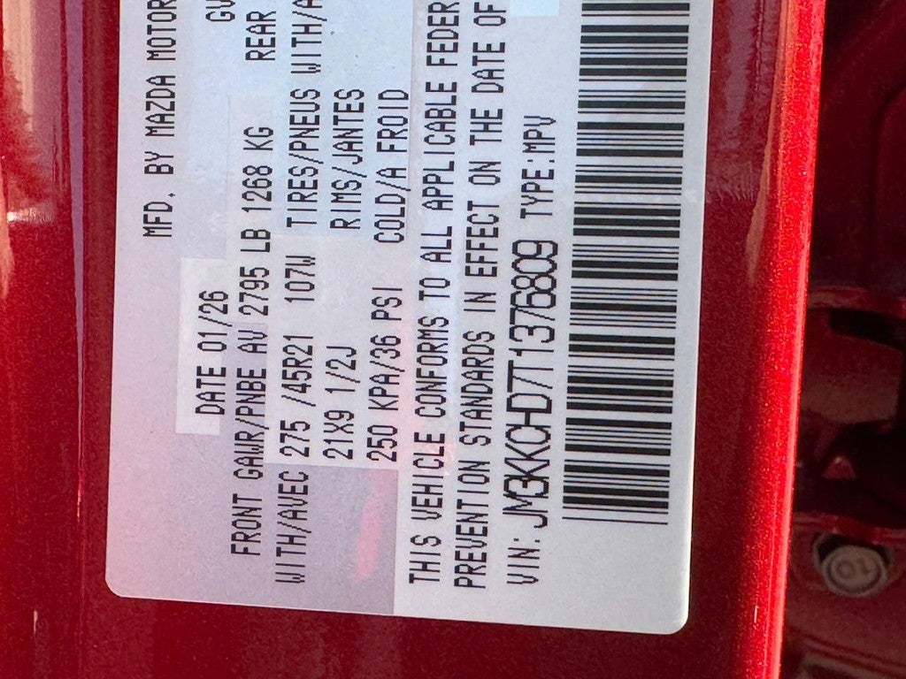 2026 Mazda Mazda CX-90 3.3 Turbo Premium Sport AWD