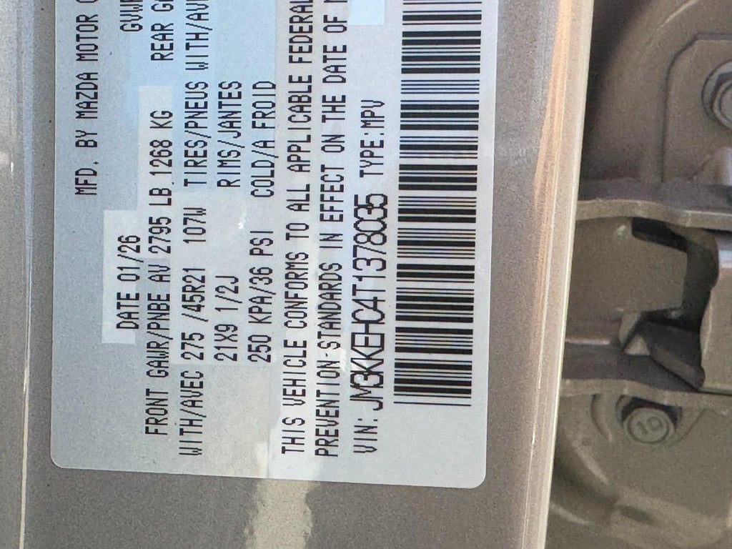 2026 Mazda Mazda CX-90 3.3 Turbo S Premium Plus AWD