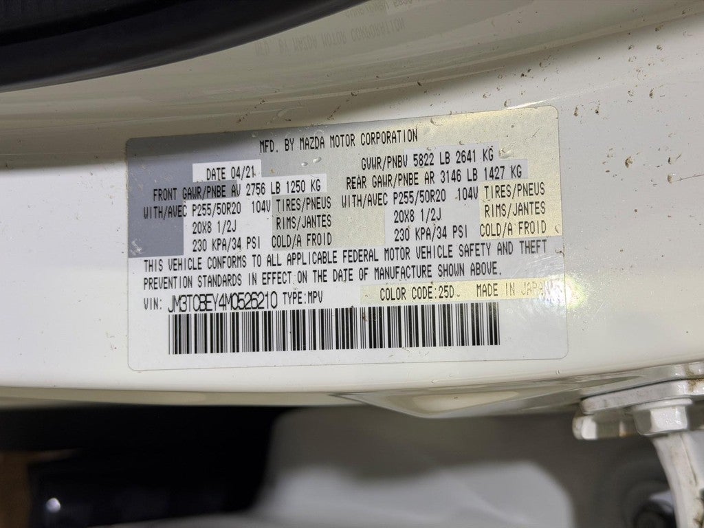 2021 Mazda Mazda CX-9 Signature