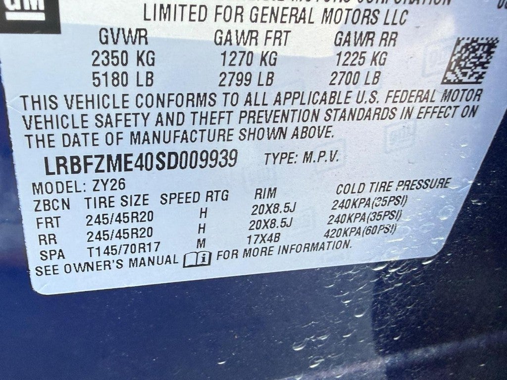 2025 Buick Envision AWD 4dr Avenir