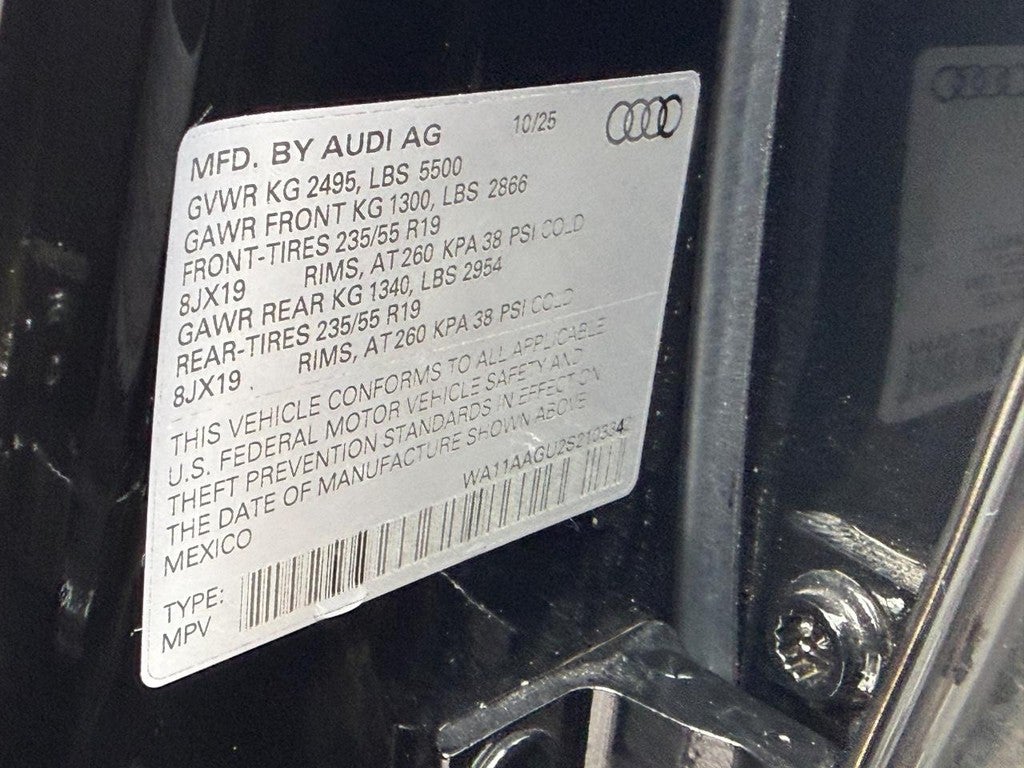 2025 Audi Q5 Premium 2.0 TFSI quattro
