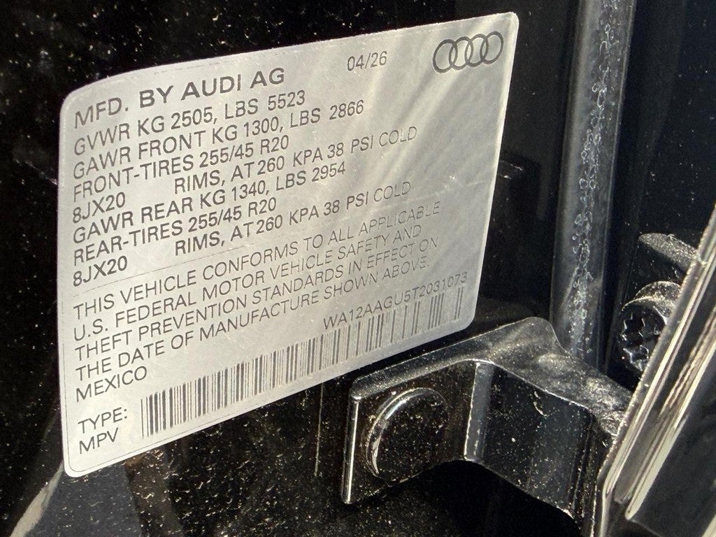 2026 Audi Q5 Premium Plus 2.0 TFSI quattro