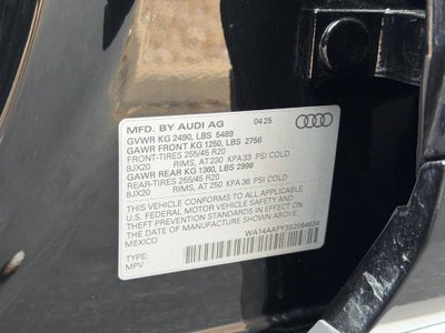 2025 Audi Q5 Sportback S line Premium 45 TFSI quattro