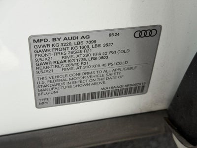 2024 Audi Q8 e-tron Premium Plus quattro