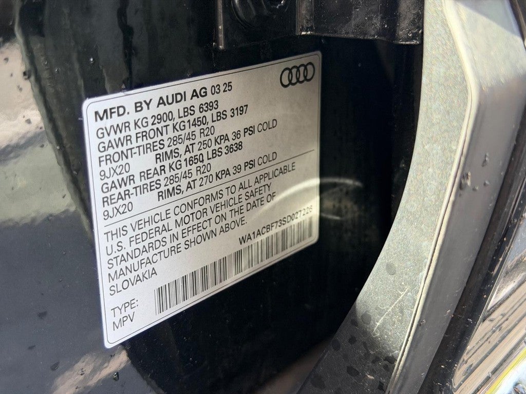 2025 Audi Q7 Premium 45 TFSI quattro