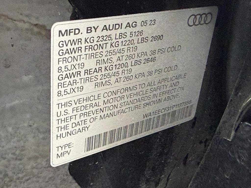 2023 Audi Q3 S line Premium Plus 45 TFSI quattro