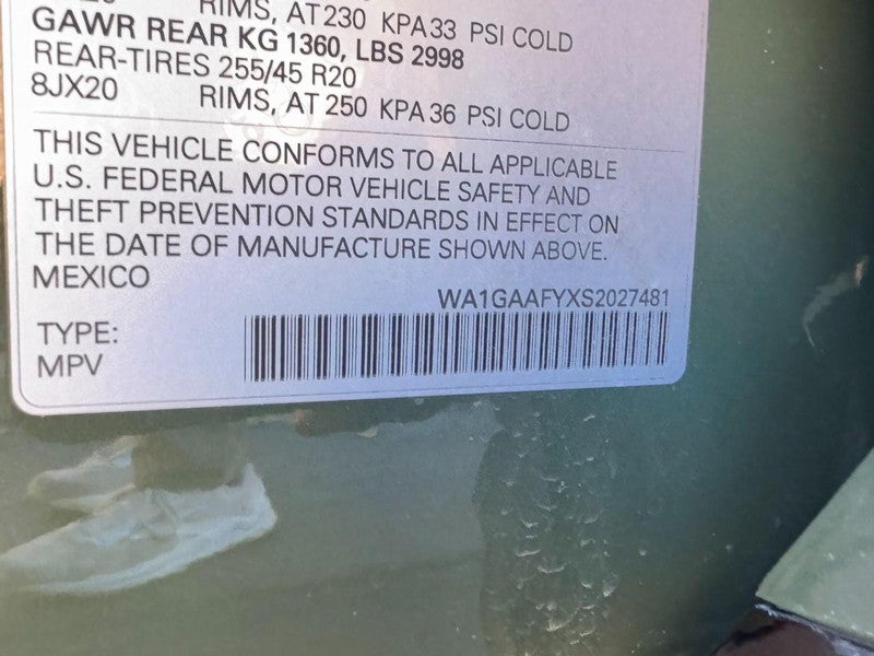 2025 Audi Q5 S line Premium 45 TFSI quattro