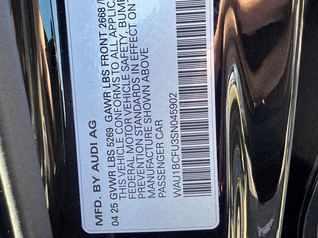 2025 Audi A5 Premium 2.0 TFSI quattro