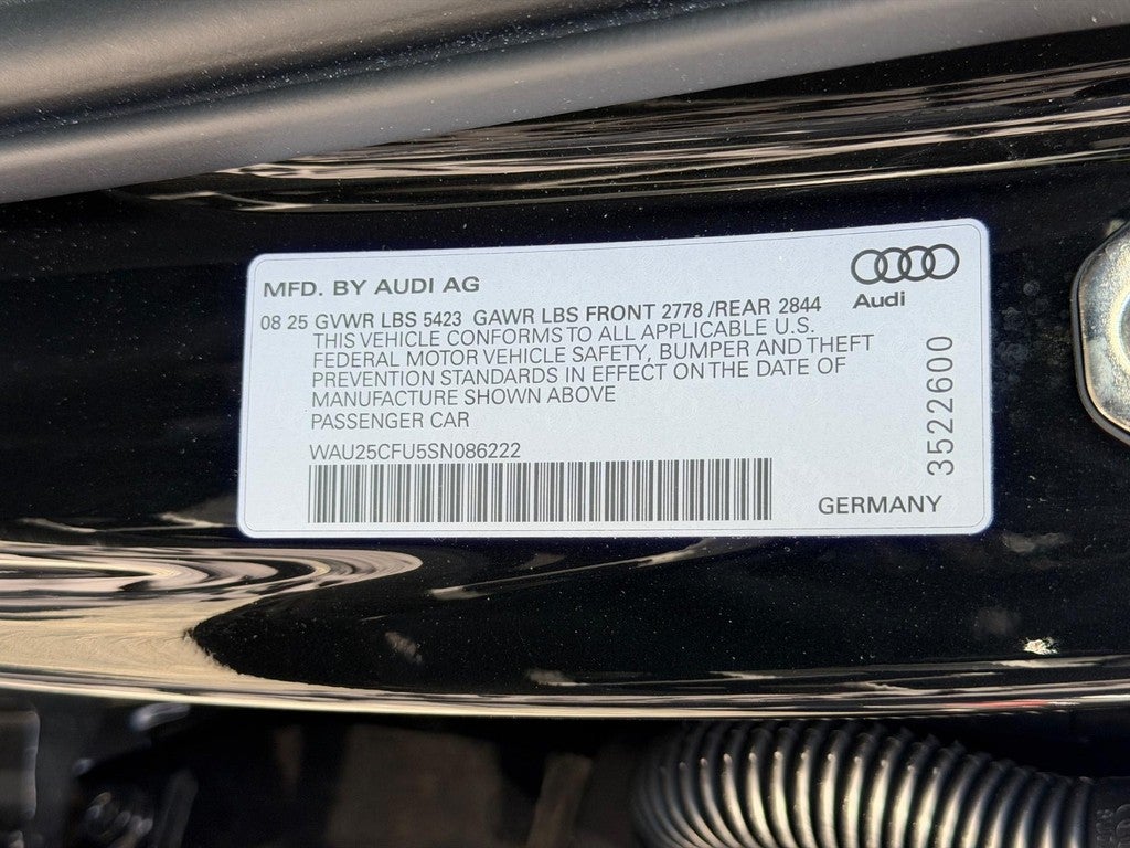 2025 Audi S5 Premium Plus 3.0 TFSI quattro