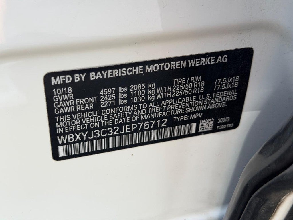 2018 BMW X2 sDrive28i Sports Activity Coupe