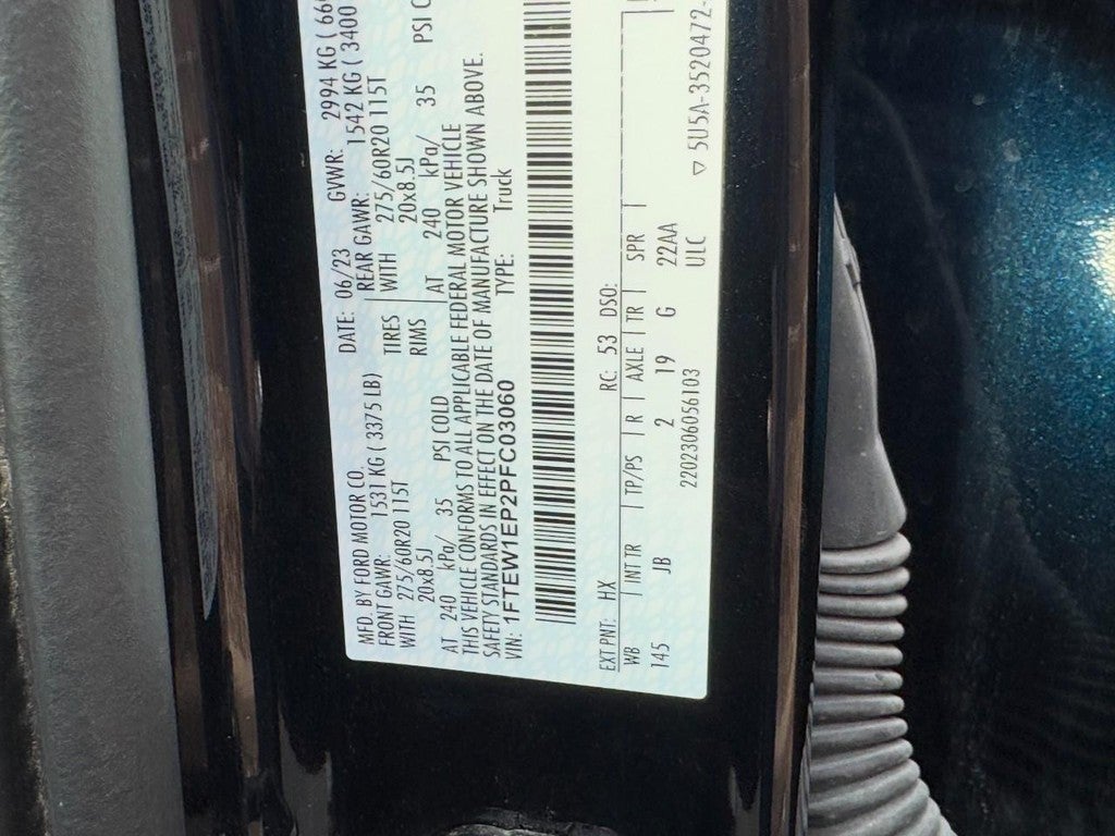 2023 Ford F-150 4WD SuperCrew 5.5' Box