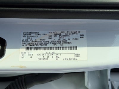 2022 Ford F-150 XL 4WD SuperCrew 5.5' Box