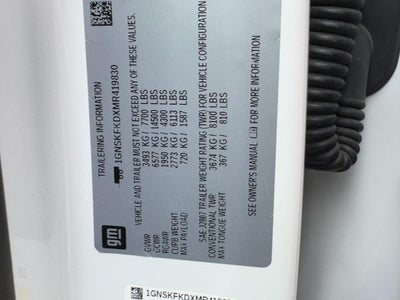 2021 Chevrolet Suburban 4WD 4dr Premier