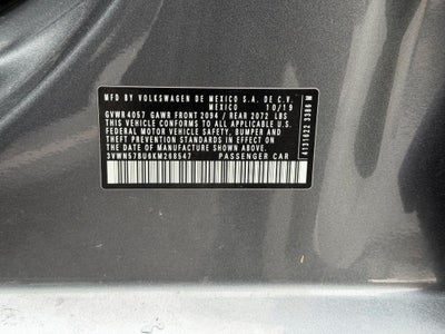 2019 Volkswagen Jetta S Manual w/SULEV