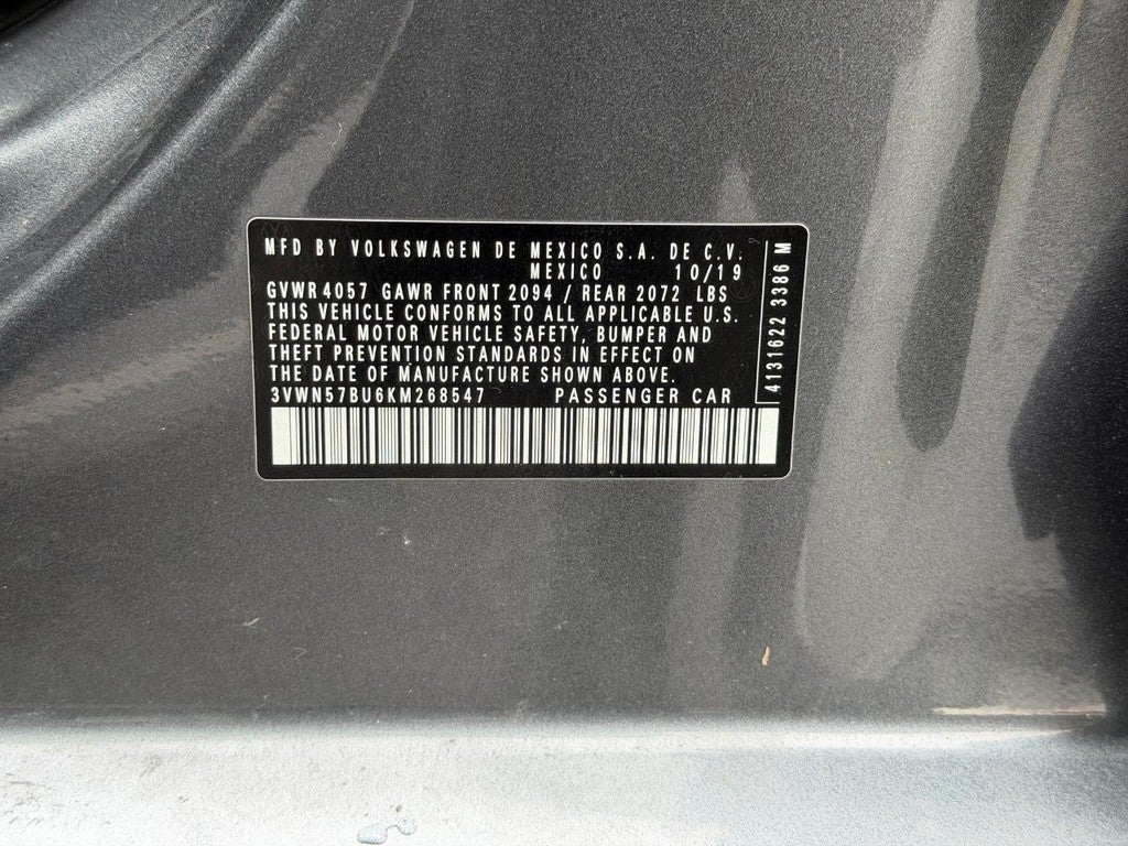 2019 Volkswagen Jetta S Manual w/SULEV