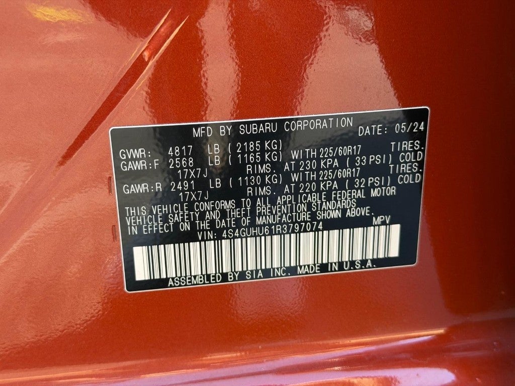 2024 Subaru Crosstrek Wilderness AWD