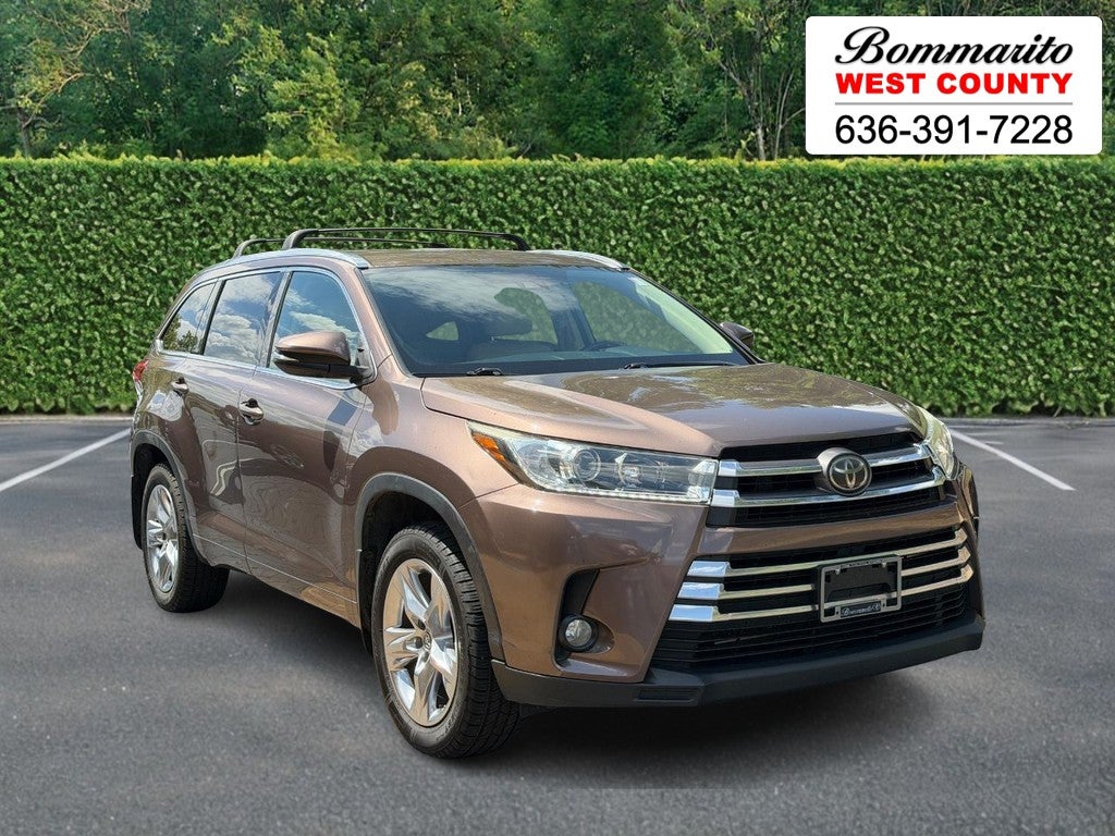 2018 Toyota Highlander Limited V6 AWD (Natl)