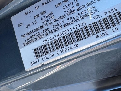 2014 Mazda MAZDA6 4dr Sdn Auto i Grand Touring