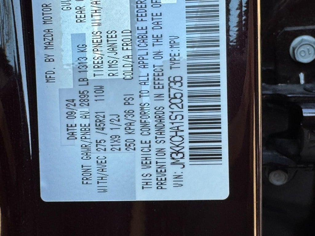 2025 Mazda Mazda CX-90 PHEV Premium Sport AWD