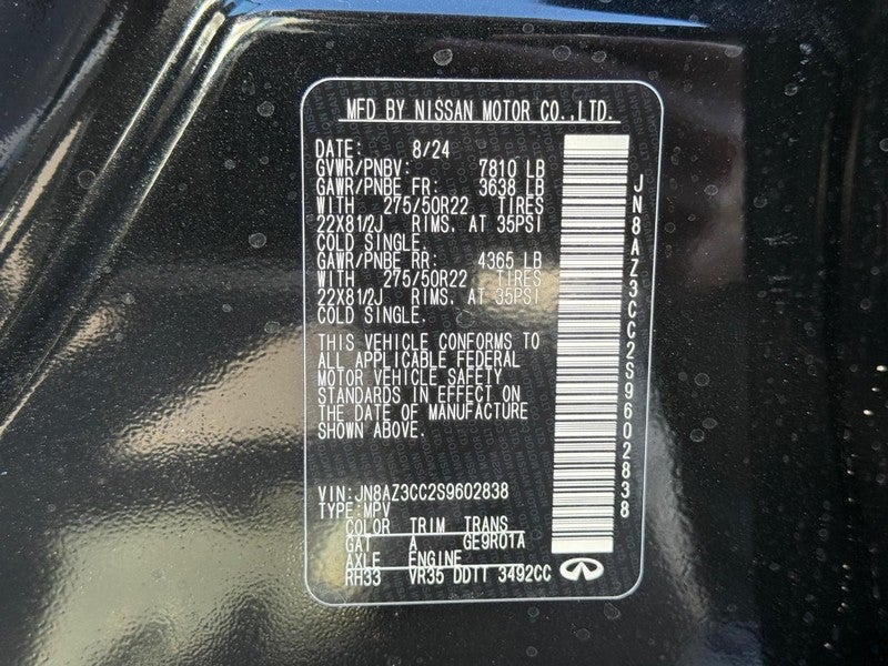 2025 INFINITI QX80 AUTOGRAPH AWD