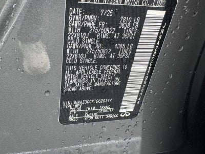 2026 INFINITI QX80 AUTOGRAPH AWD