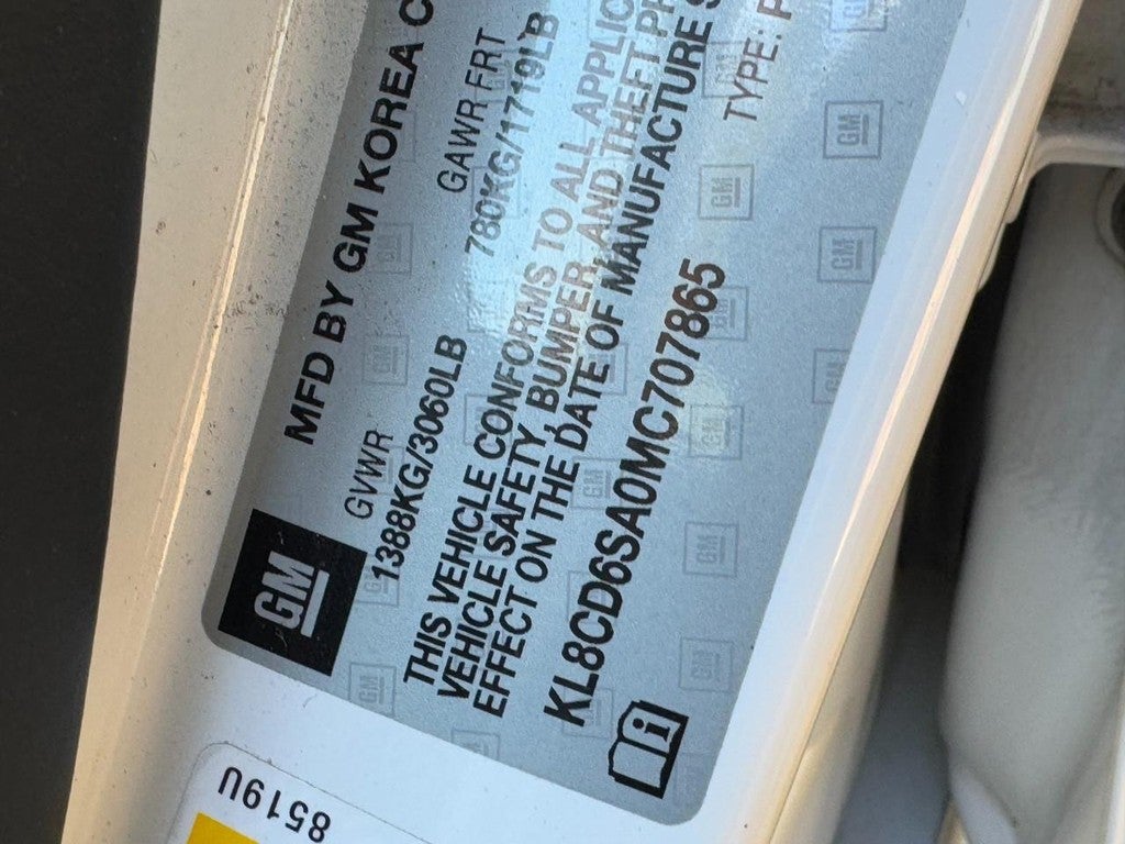 2021 Chevrolet Spark 4dr HB CVT 1LT