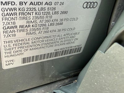 2024 Audi Q3 S line Premium Plus 45 TFSI quattro