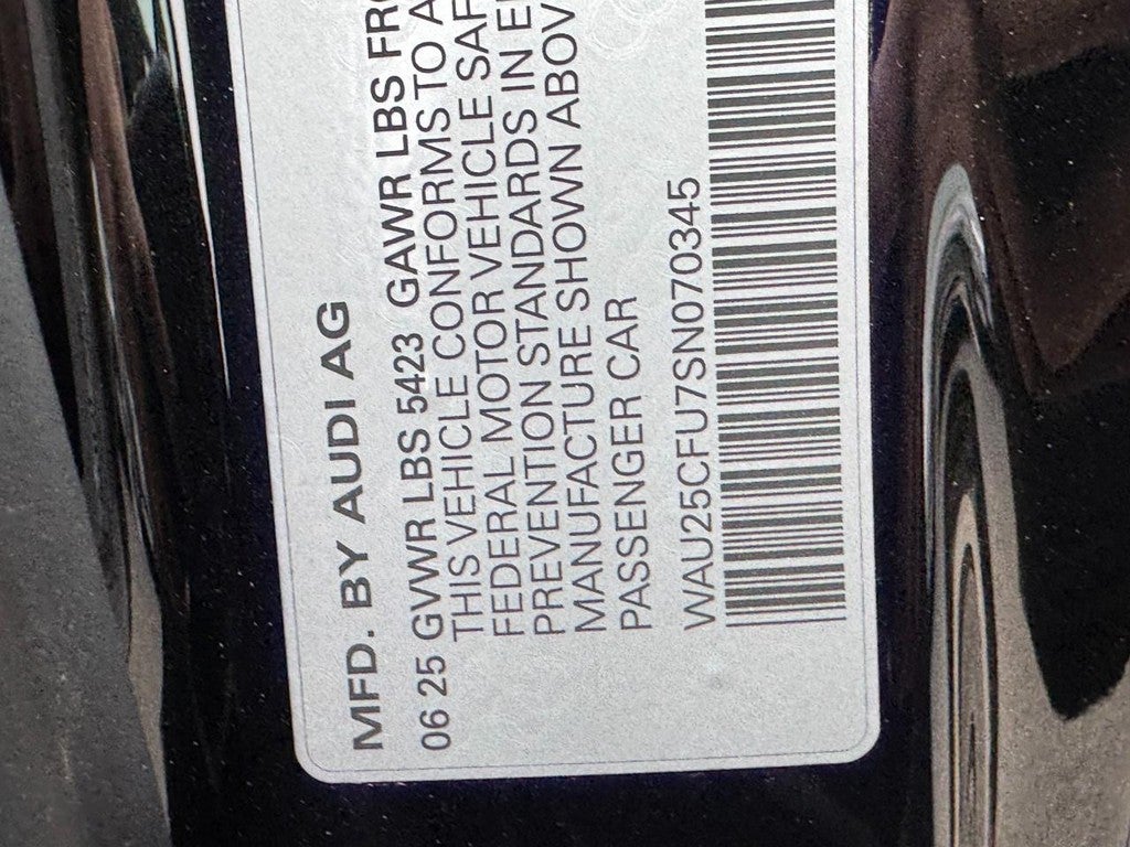 2025 Audi S5 Premium Plus 3.0 TFSI quattro
