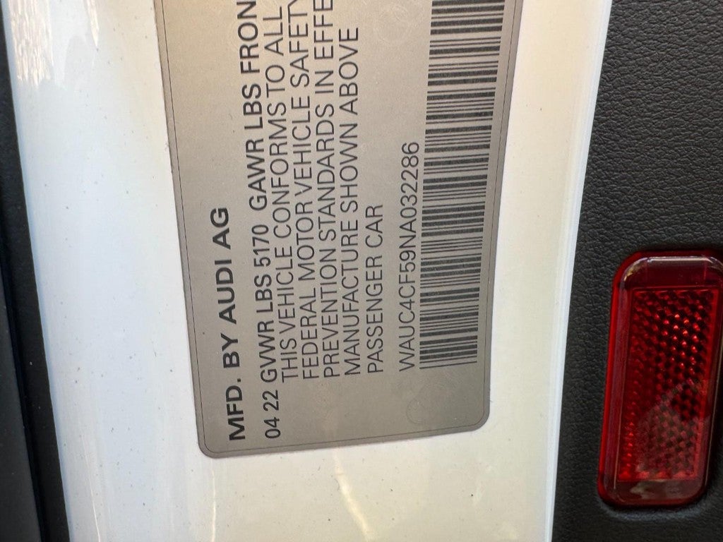 2022 Audi S5 Sportback Premium Plus 3.0 TFSI quattro