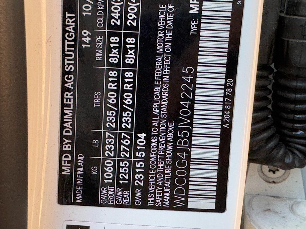 2018 Mercedes-Benz GLC GLC 300 SUV